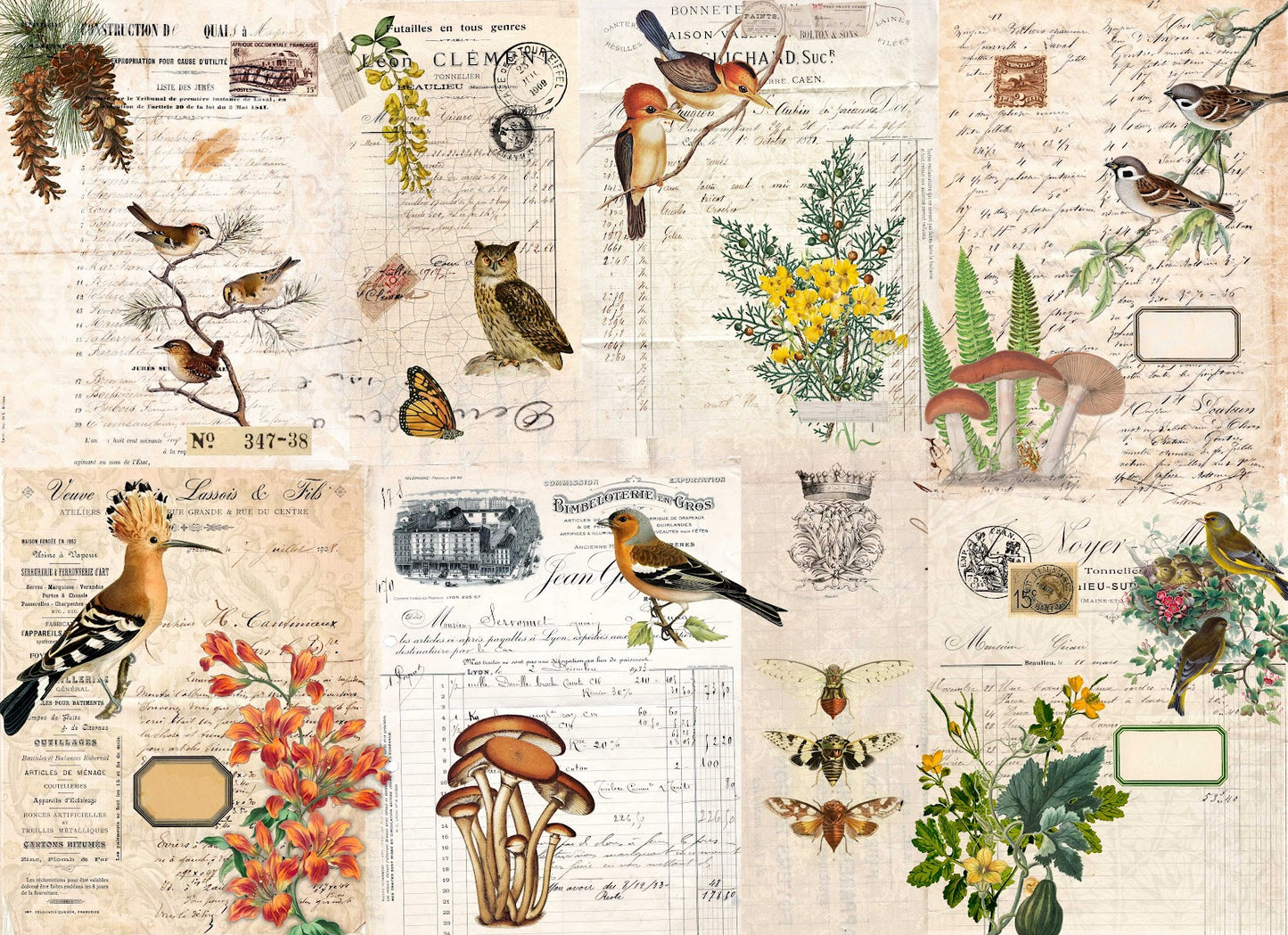 Fall Botanical Blocks