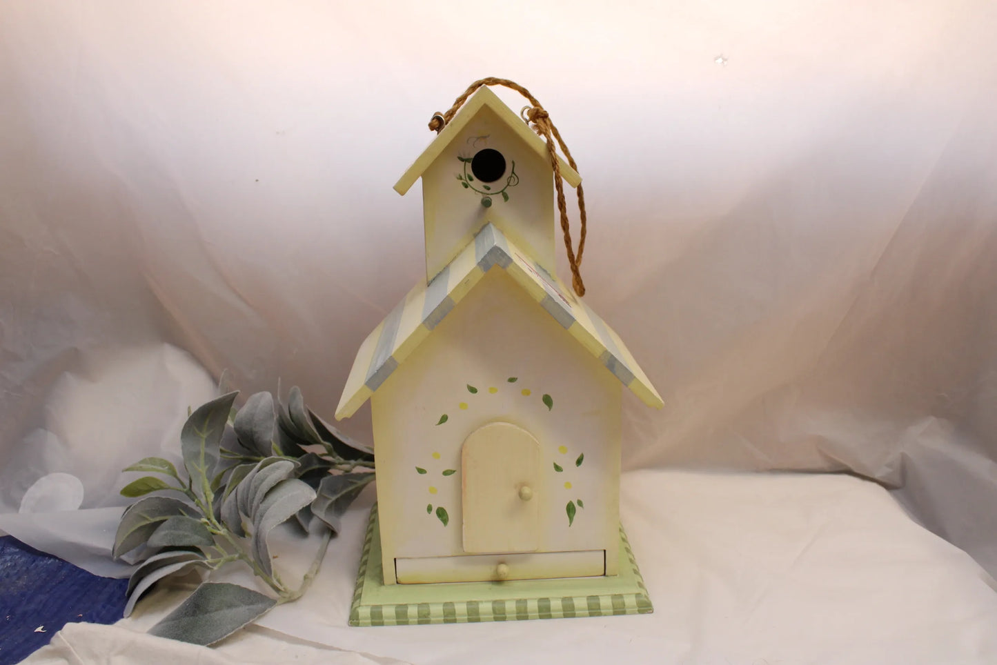 Bird House Yellow/Green