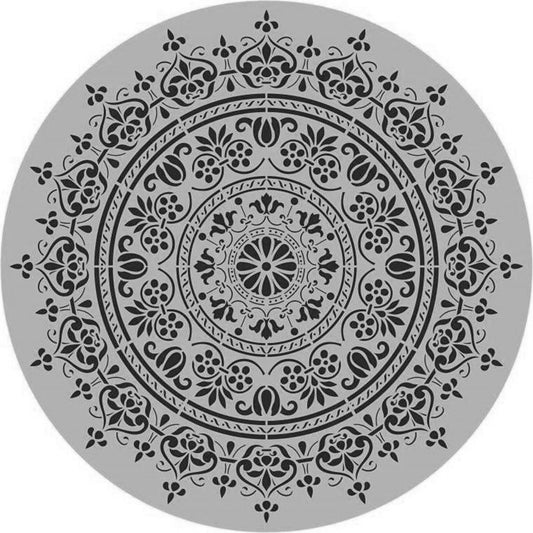 Posh Chalk Stencil WoodUMandala 40x40cm