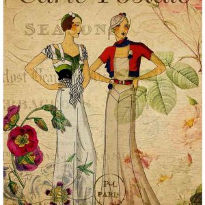 Parisian Vintage Posh Chold Decoupage