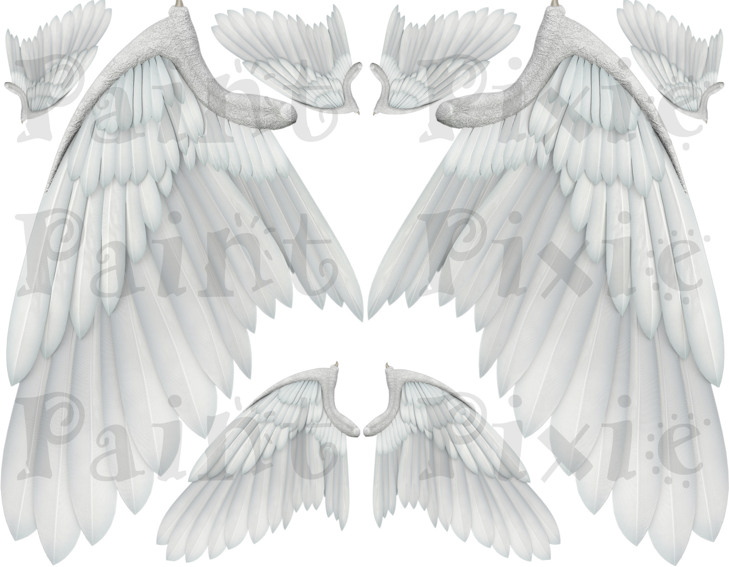 WINGS OF AN ANGEL 18"X14"
