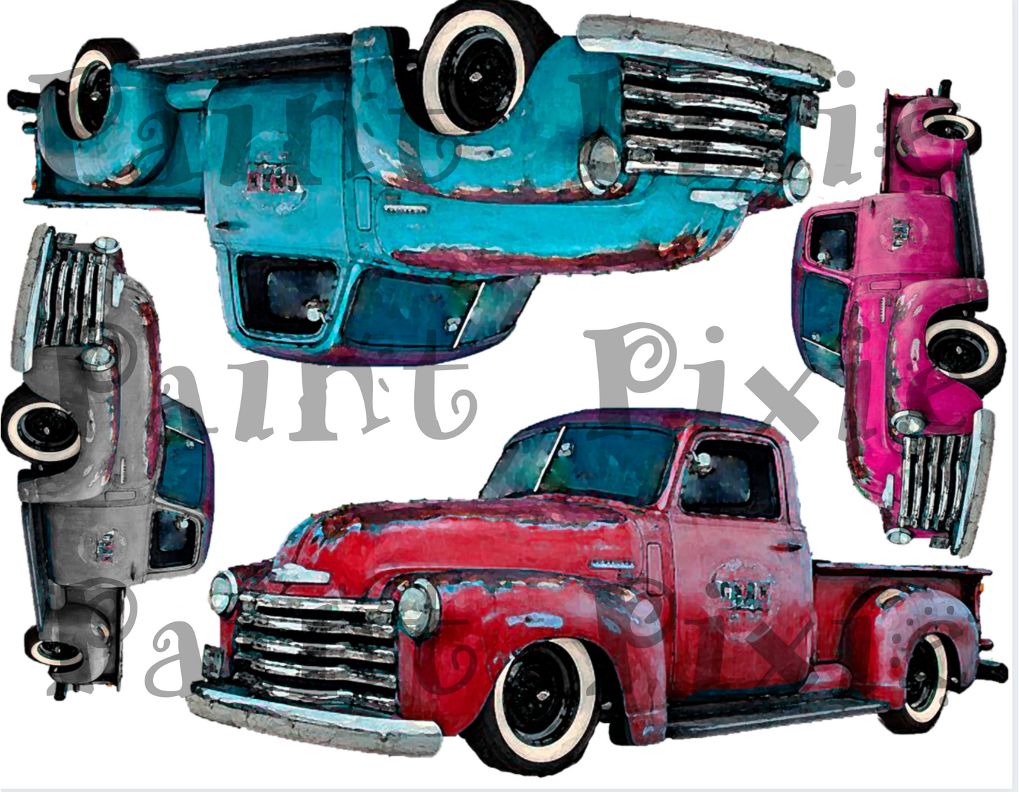 OL' BESSIE 18"x14"