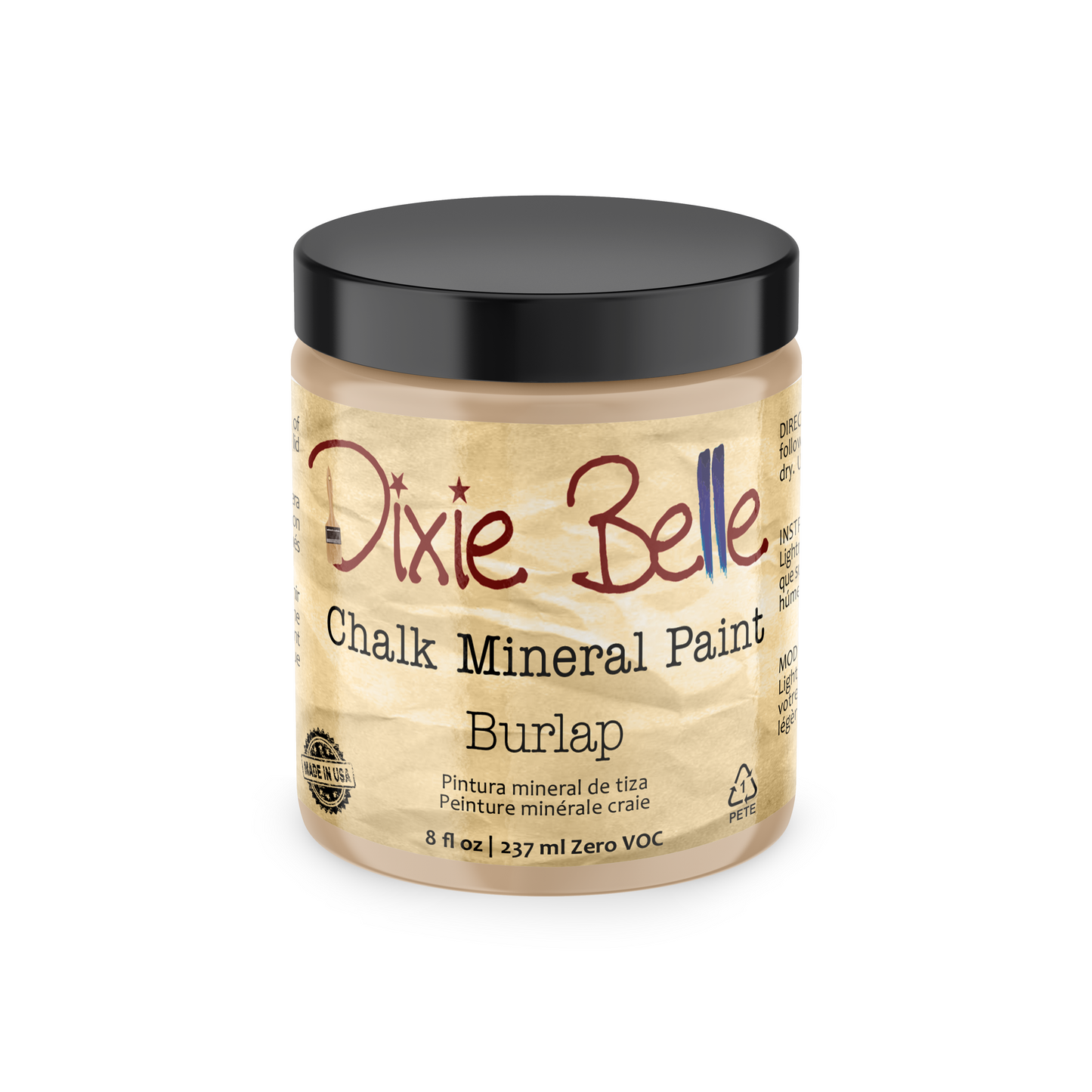 Burlap Chalk Mineral Paint