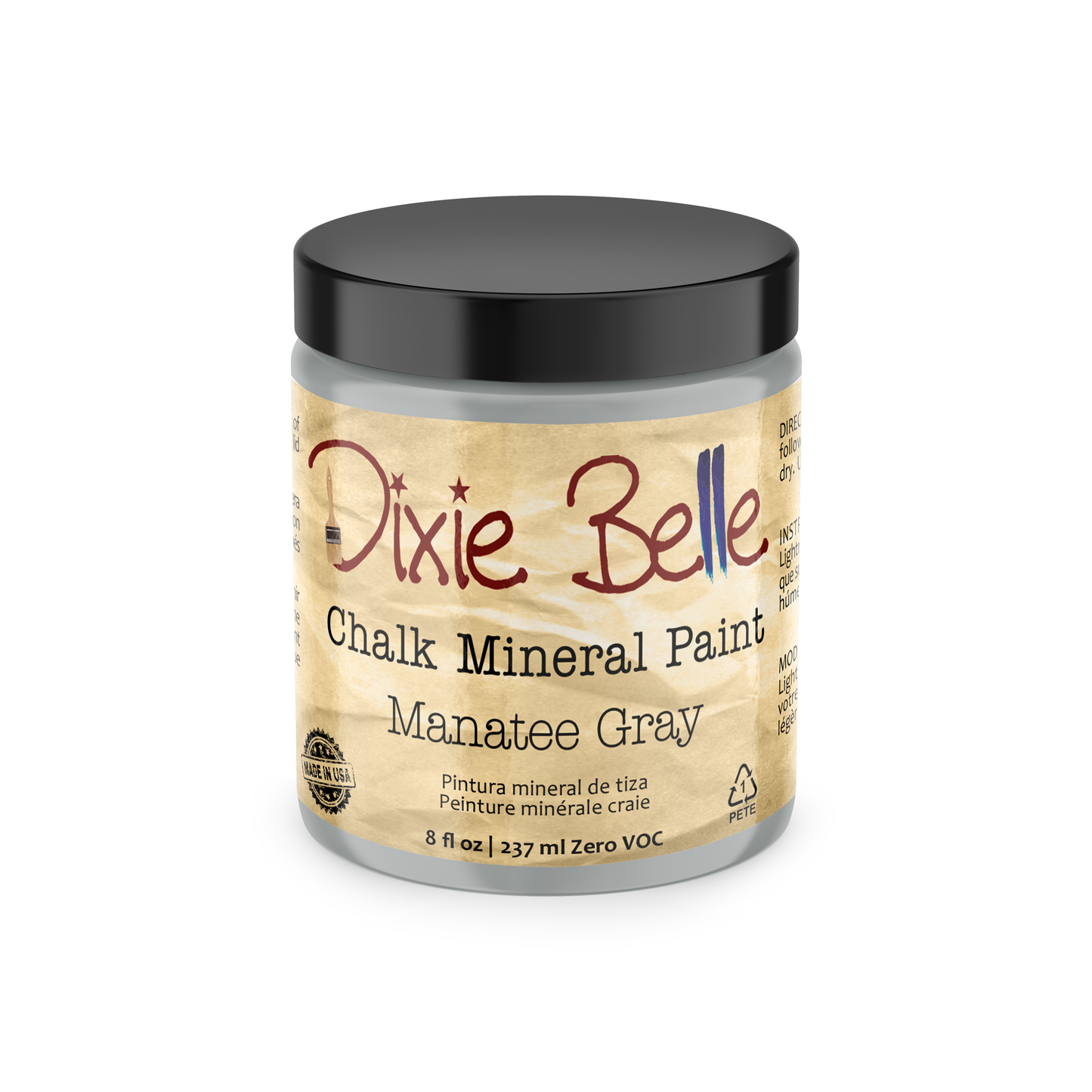 Manatee Gray Chalk Mineral Paint