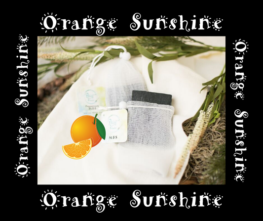 ORANGE SUNSHINE SUDS BRUSH SOAP