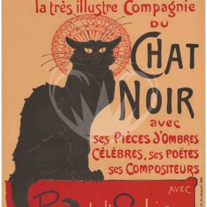 Chat Noir Posh Chalk Deluxe Decoupage