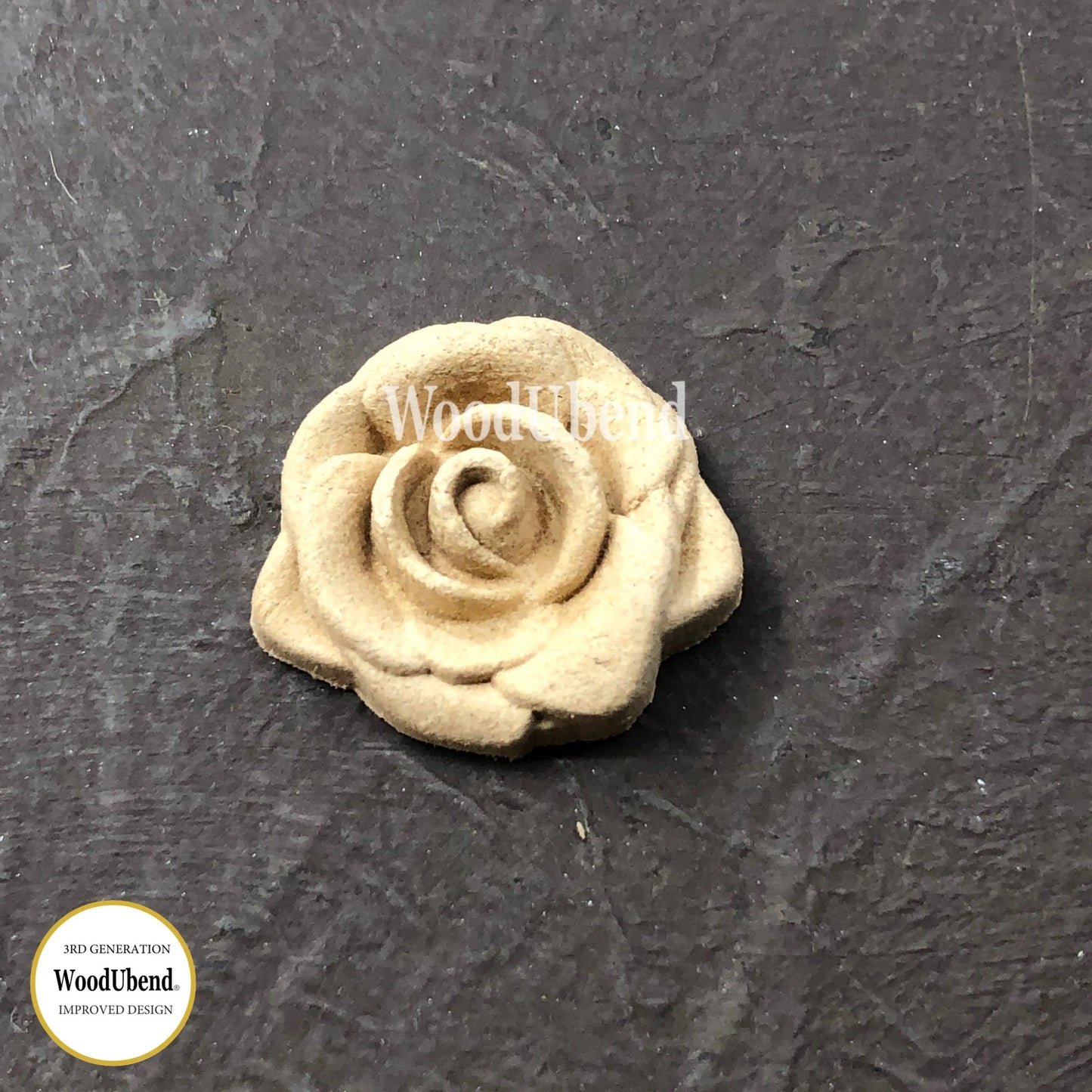 Pack of Five Small Rose WUB0328 3x3cm