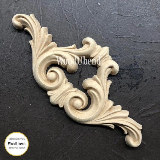 Pack of Two Pediment WUB1297 21x10cm