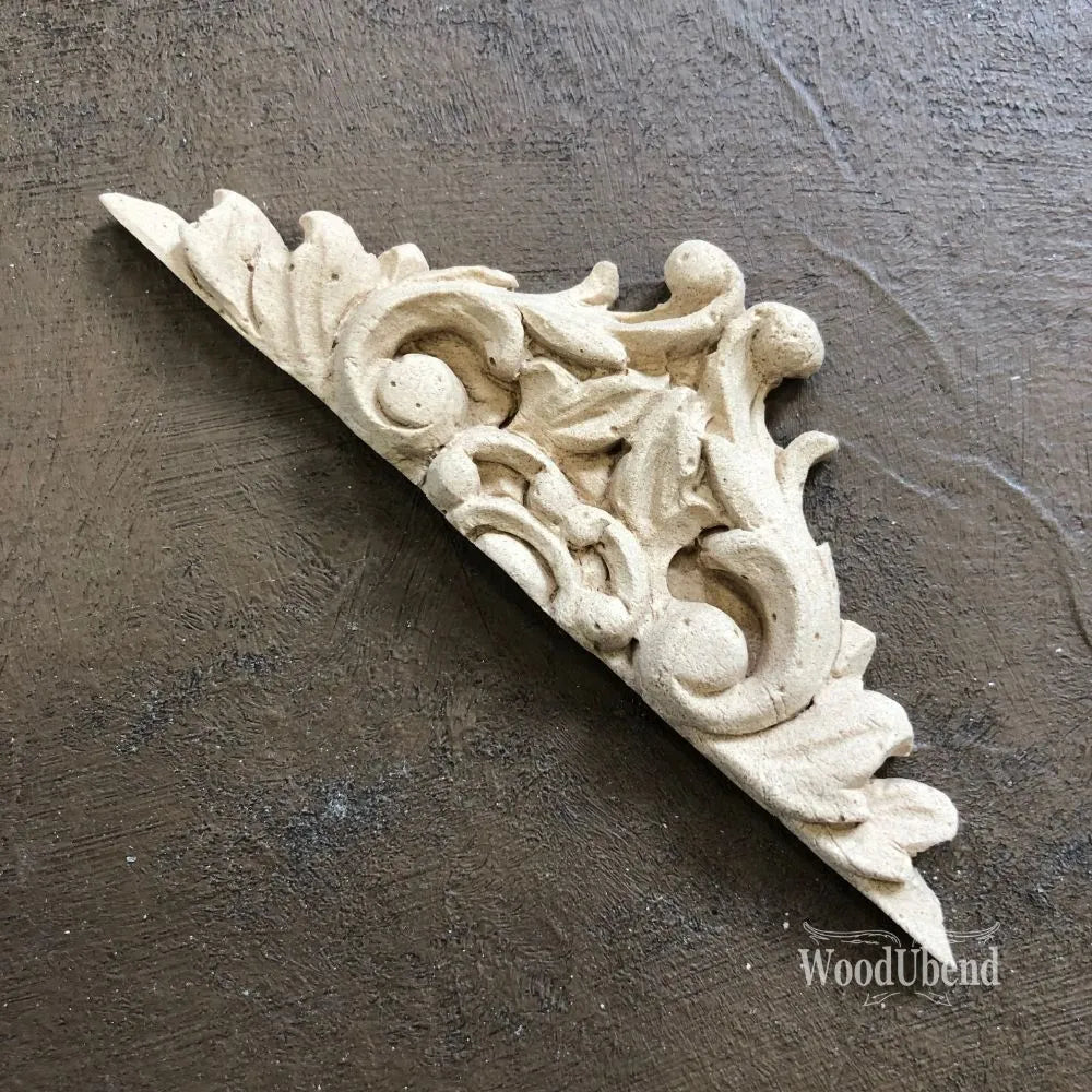 Pack of Two Pediment WUB2168 10.5x3.4cms