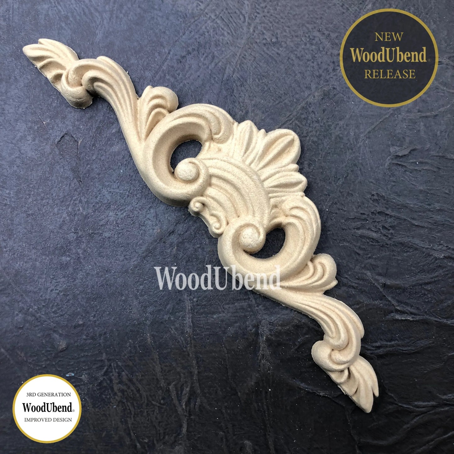 Pack of Two Pediments WUB6018 6x20cm