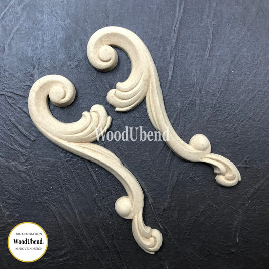 Set of Scrolls WUB0358-9 10x3.5cm