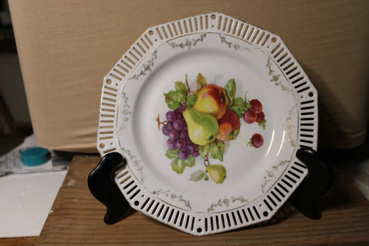 Vintage Handed Painted Fruit Porcelain