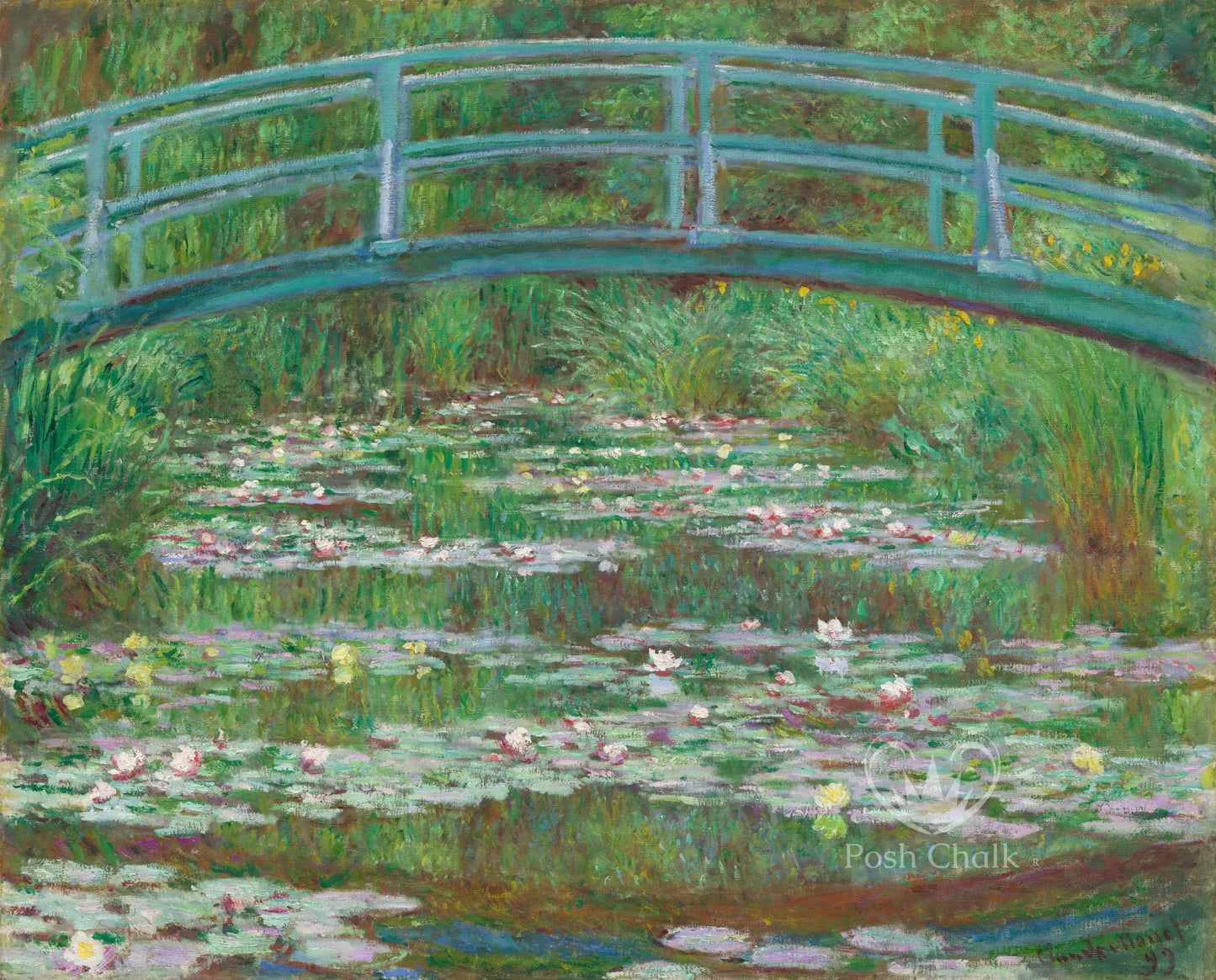 Waterlily Bridge Posh Chalk Decoupage