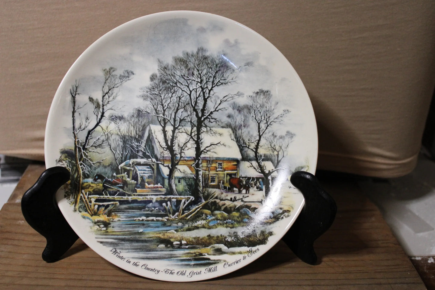 Winter In The Country Plate