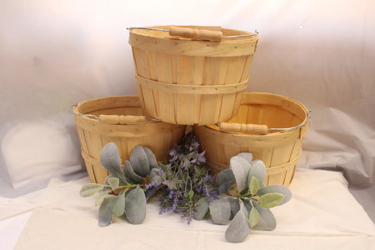 Wood Harvest Baskets