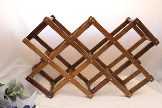 Wood wine rack