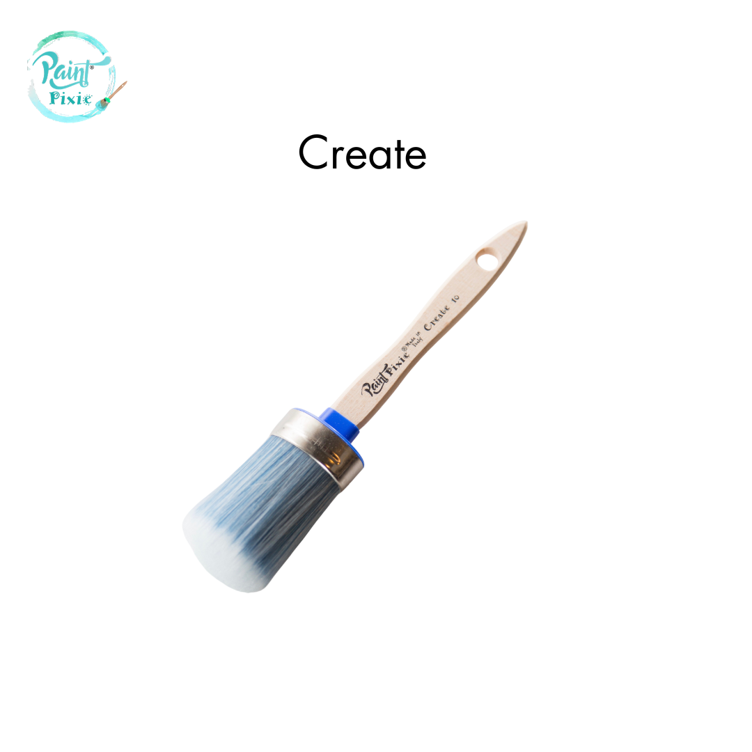 CREATE #10 OVAL SYNTHETIC BRUSH