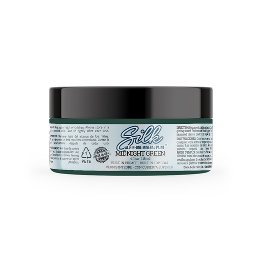 Midnight Green Silk Paint 4 oz