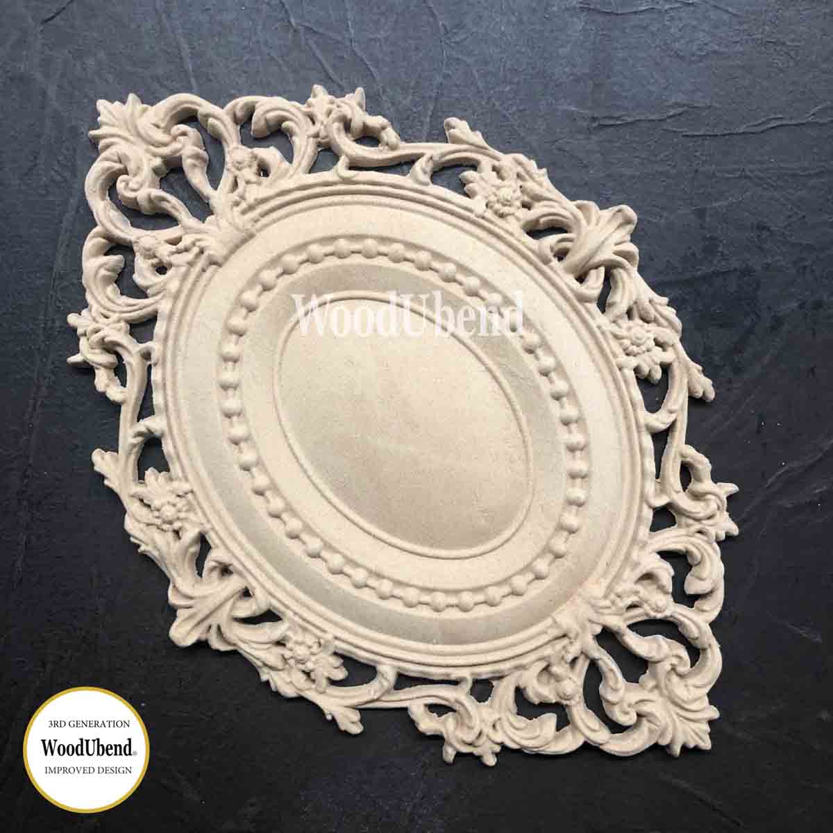 Pack of Two Decorative Plaque WUB2162 20.5x14cm