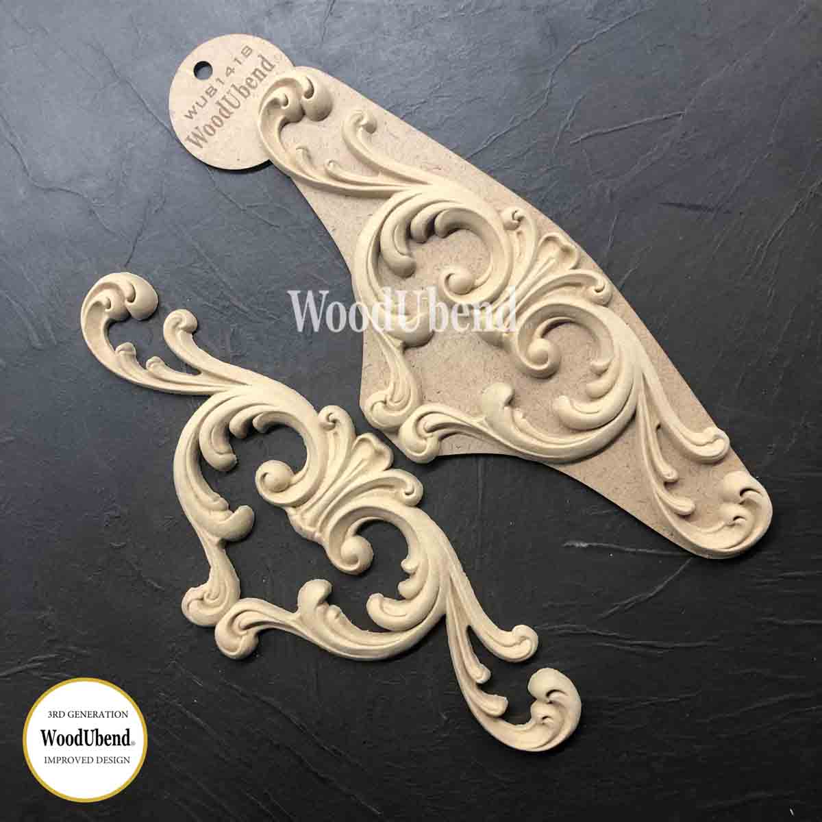 Pack of Two Decorative Plumes WUB1418 11x28cm