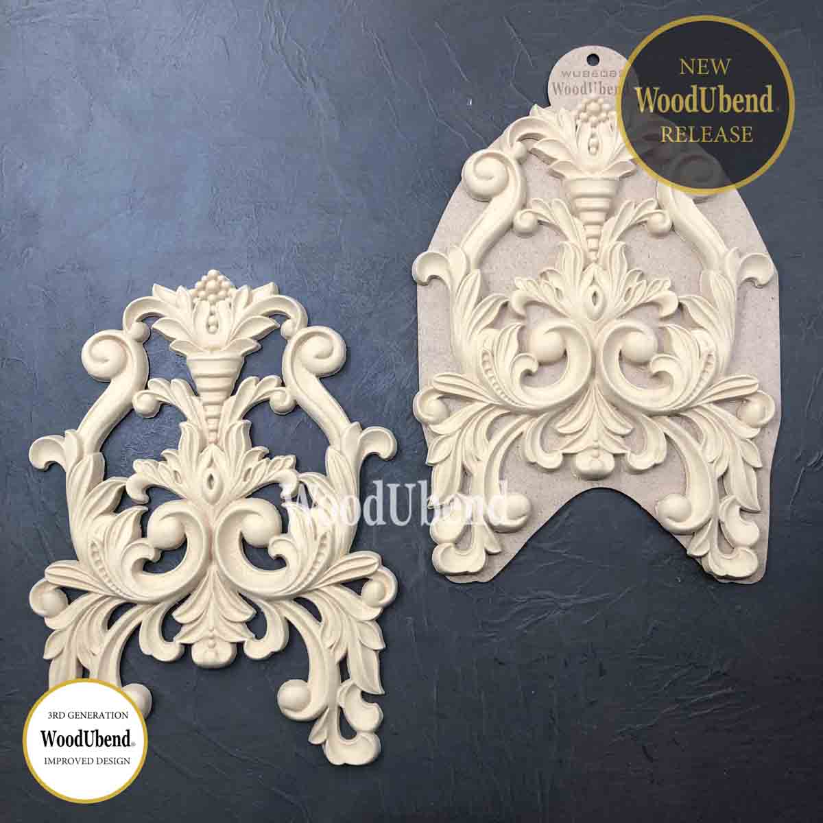 Pack of Two Elaborate Centrepiece WUB6082 31.5x22.5cm