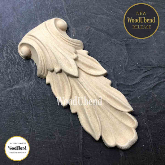 Pack of Two Leafy Corbels WUB6075 12.5x5cm