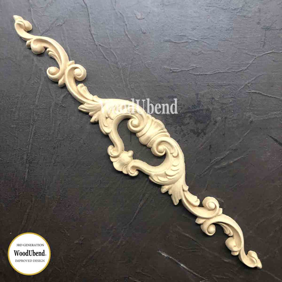 Pack of Two Pediments WUB1376 43x7.5cms